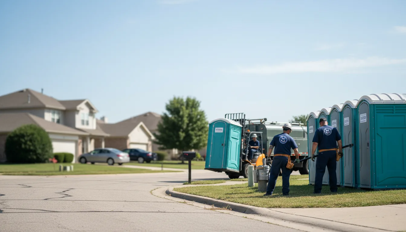 Porta Potty Rental in Chelsea, MI near me